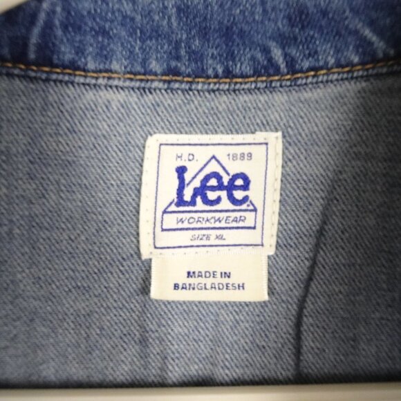 Lee Workwear Union Alls Jumpsuit Women's Size XL Coveralls Blue Denim NEW - Picture 6 of 10